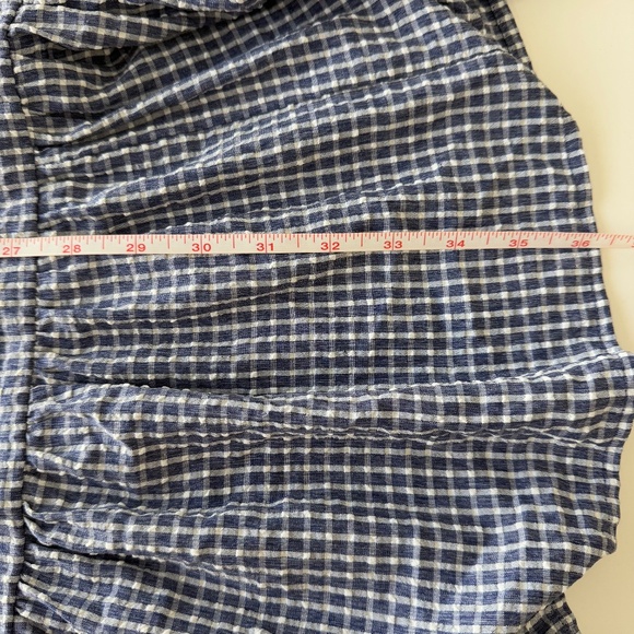 Draper James Connie Flutter Sleeve Gingham Dress size XXL - Picture 10 of 12